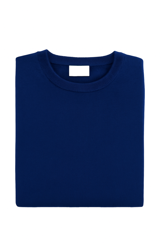 Die Quiet Form Crew Navy