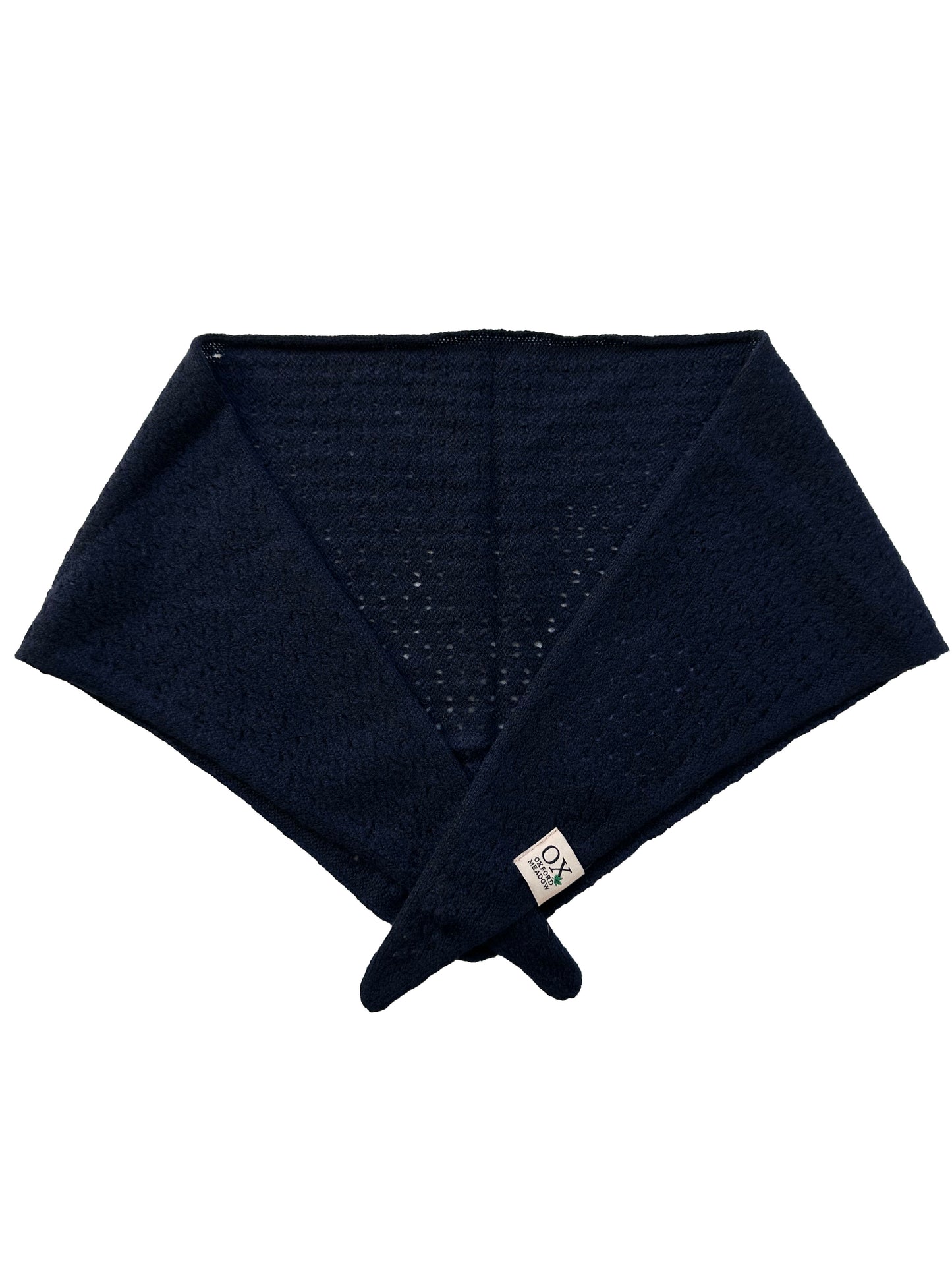 Ox Haven Dreiecksschal XO-Cable Navy