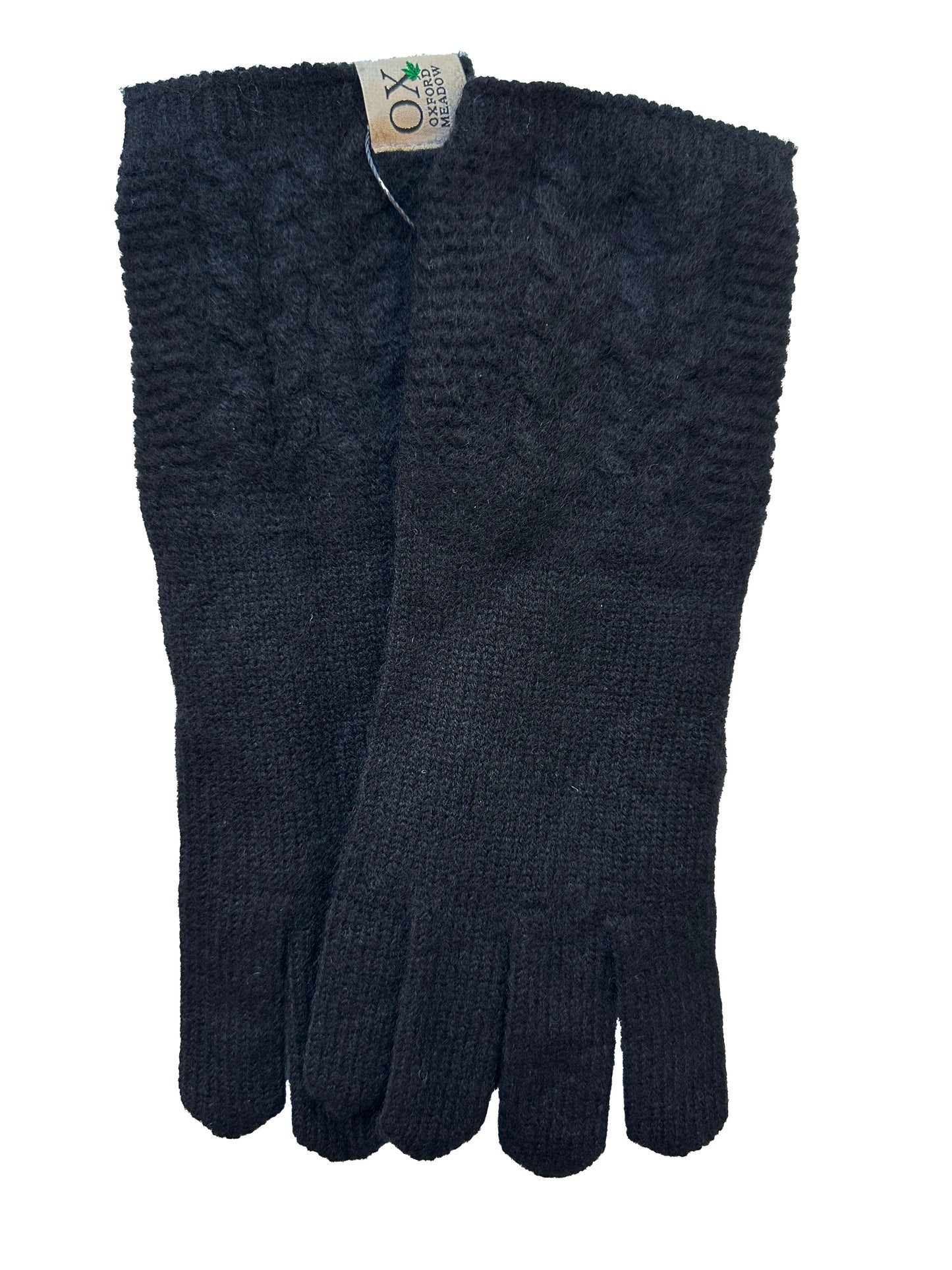 Die Ox Haven Cable Gloves Noir Damen