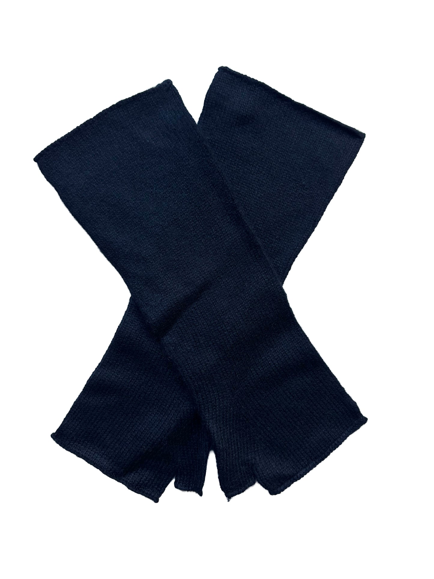 Die Ox Haven Fingerlosen Handschuhe Lang Schwarz Unisex