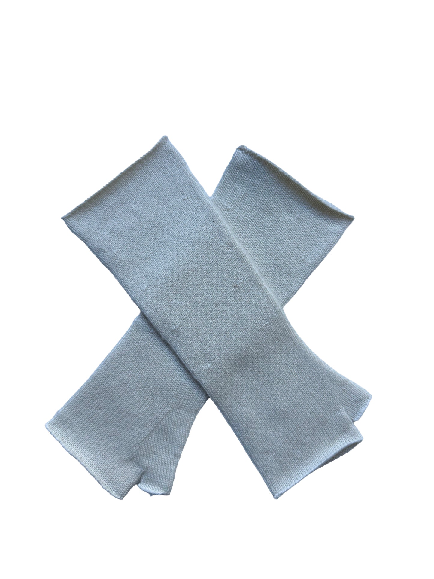 Die Ox Haven Fingerlosen Handschuhe Creme Lang Unisex