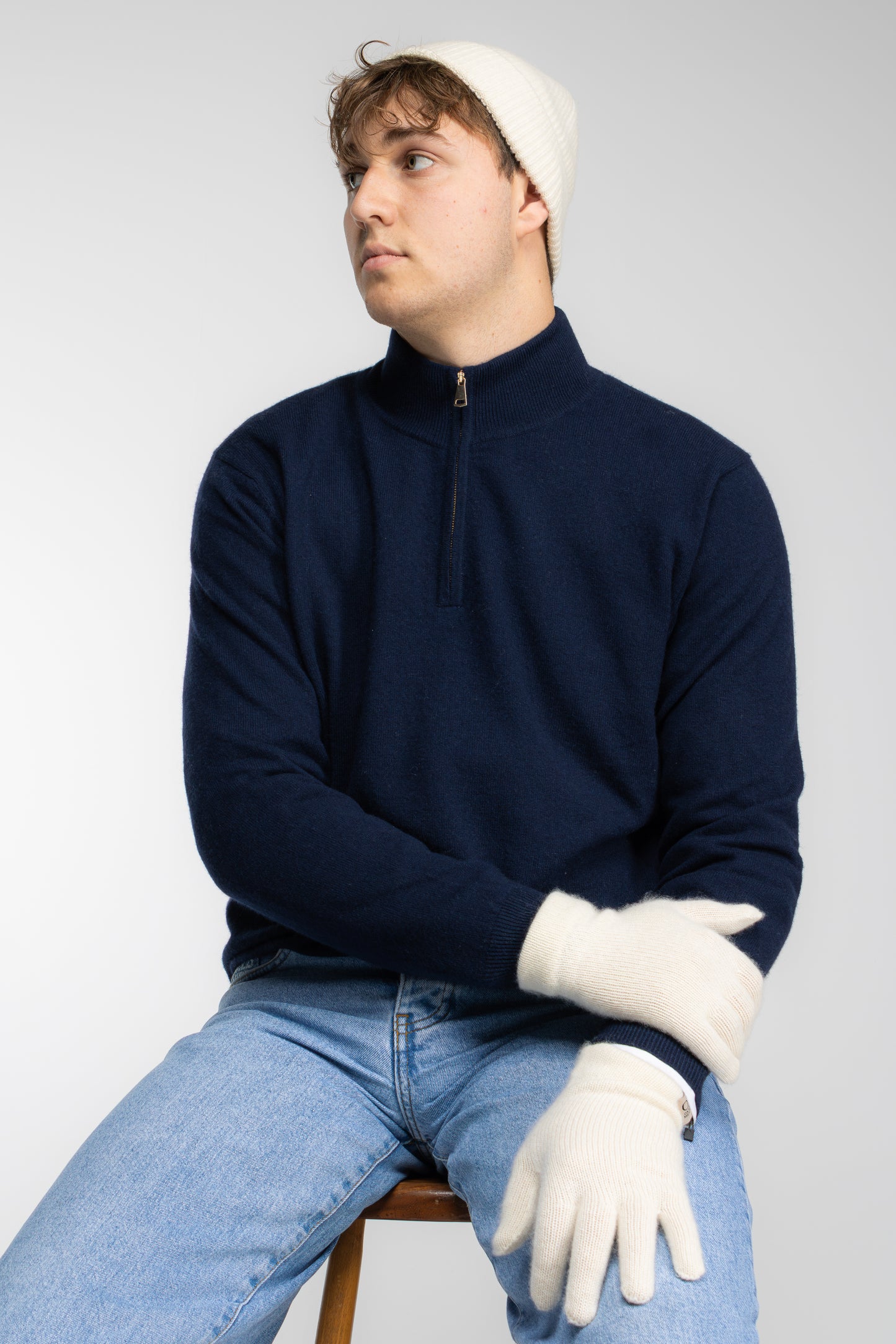 Die Ox Haven Beanie Cream Unisex