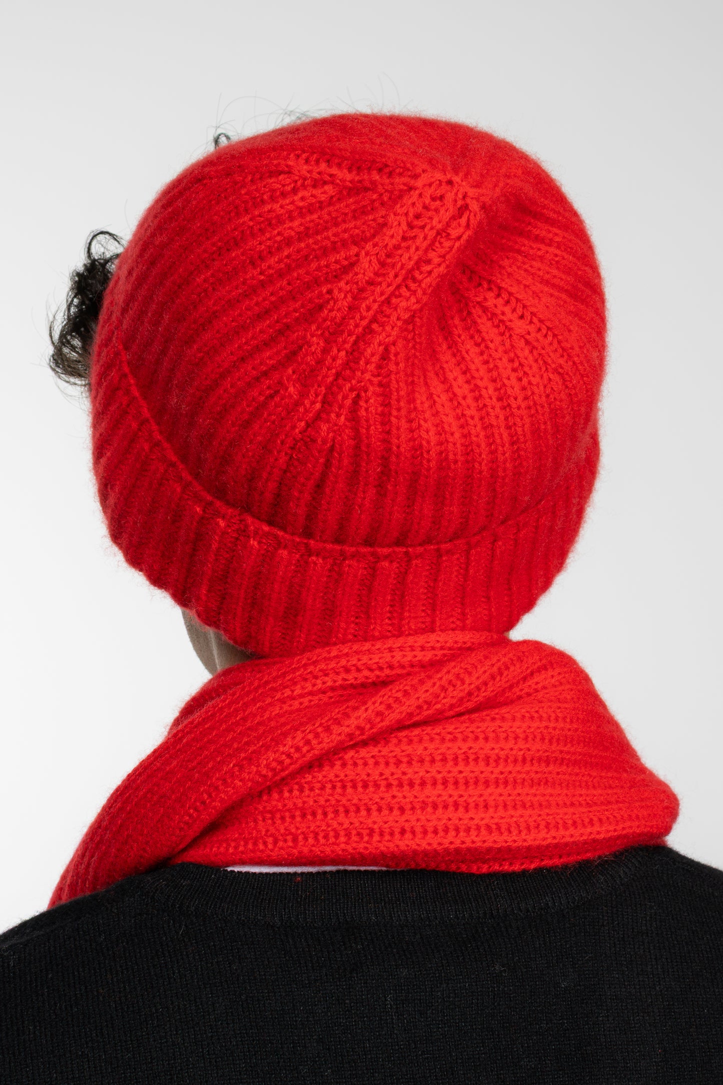 Die Ox Haven Beanie Chunky Red Unisex