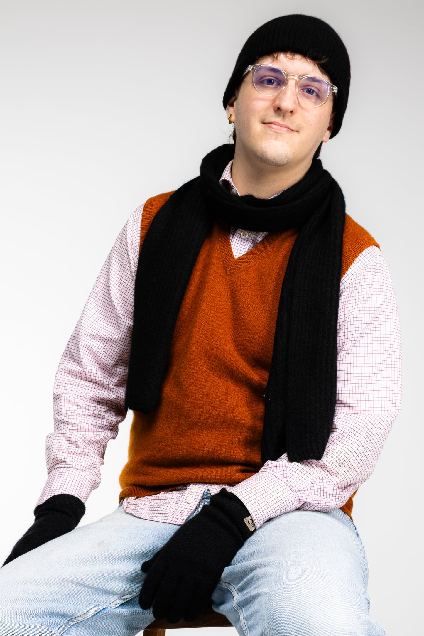 Die Ox Haven Beanie Chunky Noir