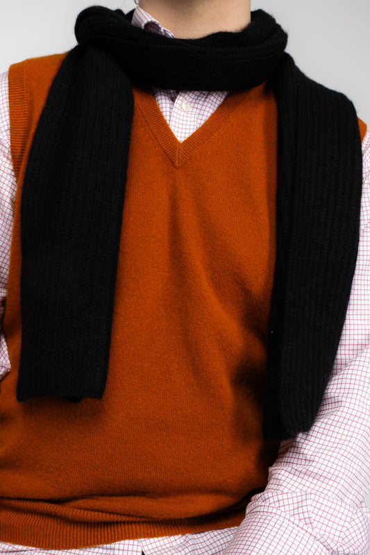 Der Ox Haven Schal Noir Unisex