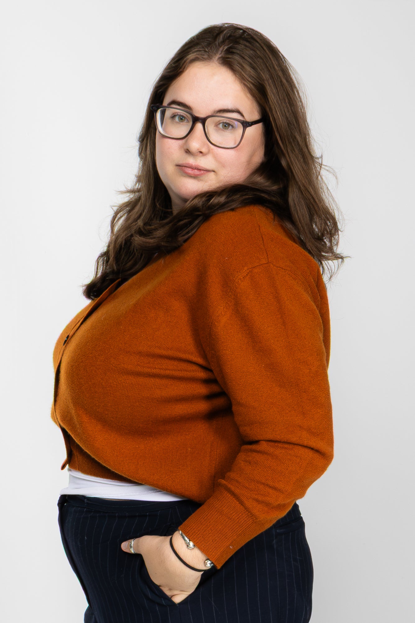 Lumé Cardigan Tiefkupfer